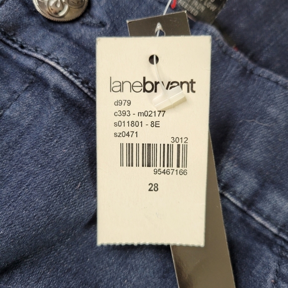 Lane Bryant The Jegging Jeans Size 28 47X30 Fits LIke Legging Extra Stretch New - Picture 5 of 12